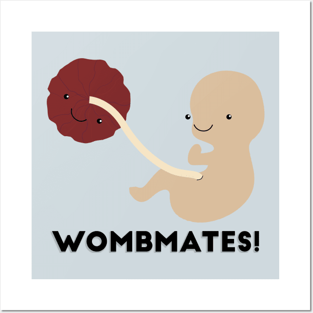 Wombmates! Wall Art by midwifesmarket